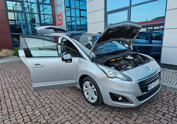 Peugeot 5008 cena 33900 przebieg: 225000, rok produkcji 2014 z Płock małe 781